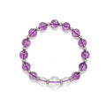 Charm & Grace Amethyst & White Crystal Bracelet — main product view