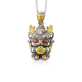 Baby Dragon Wealth pendant main view — fortune and prosperity talisman with ancient Eastern dragon symbolism — DAO Chant