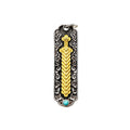 Coin Sword pendant main view — ancient Eastern talisman with traditional coin sword symbolism — DAO Chant