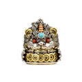 Pixiu Wealth Guardian pendant main view — handcrafted talisman with ancient Eastern fortune symbols — DAO Chant