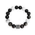 Taichi Balance Silver Obsidian & Picasso Jasper Bracelet — main product view