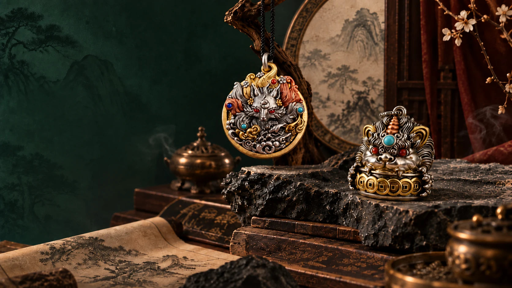 DaoChant jewelry inspired by Chinese legends, symbols and movement